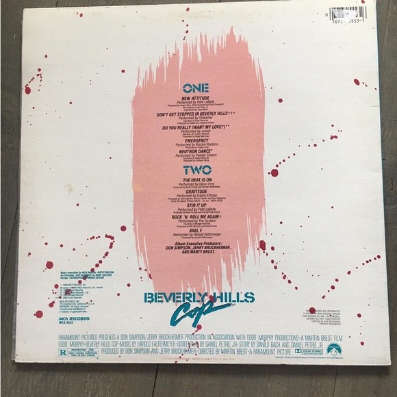 1984 Beverly Hills Cops vinyl record - Picture 2 of 4